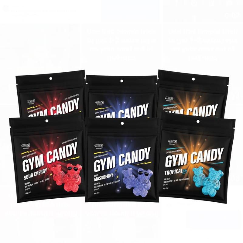 Gym Candy Protein Gummies
