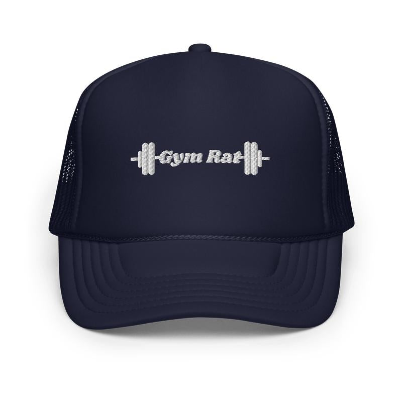 Gym Rat Foam Trucker Hat, Gym Hat, Gym Accessories